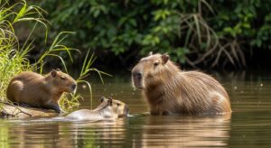 Capybaras: The Gentle Giants of the Rodent World