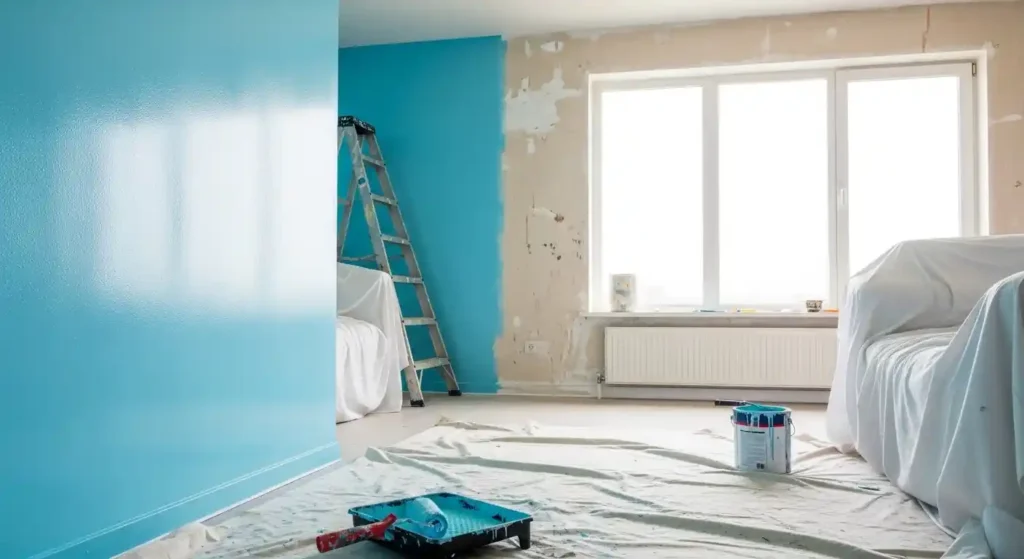 how often to repaint interior walls